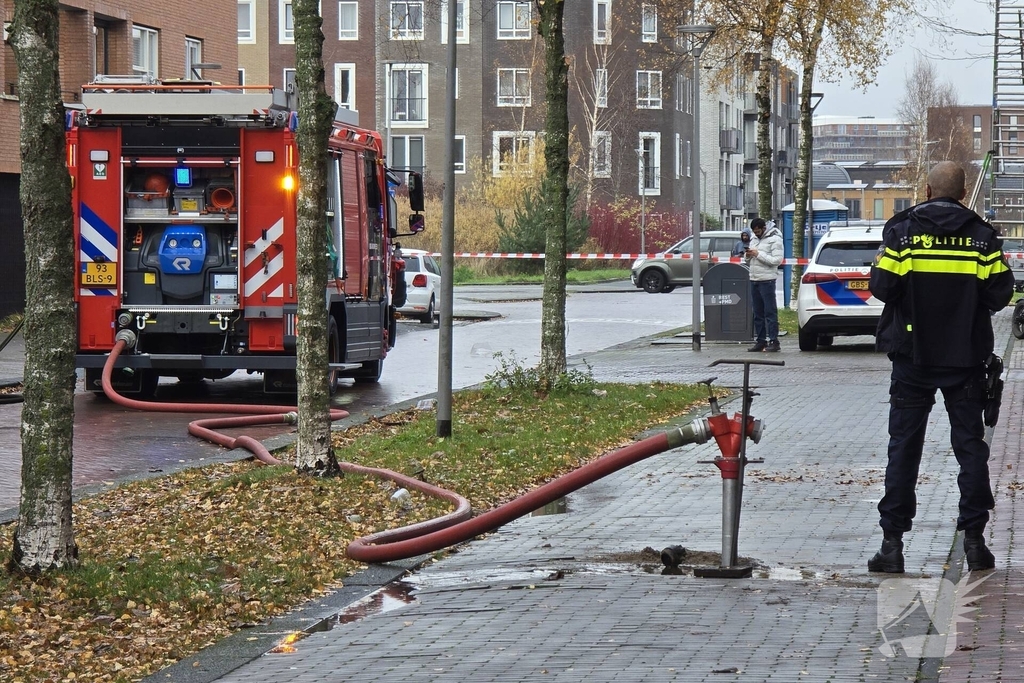 Brandweer voorkomt uitbreiding van brand