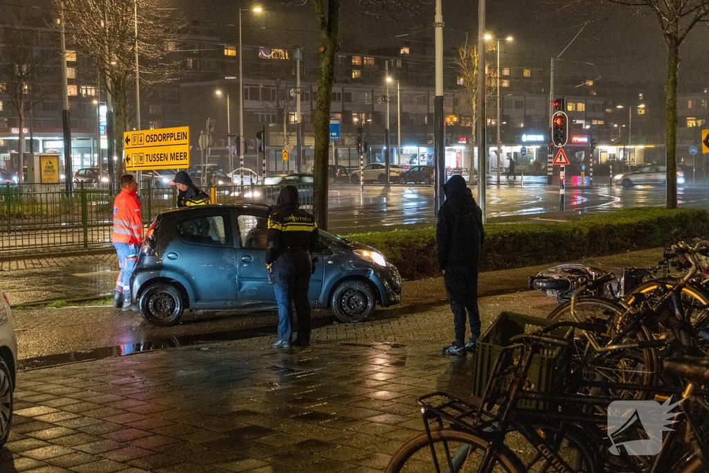 Scooter en automobilist betrokken bij ongeval