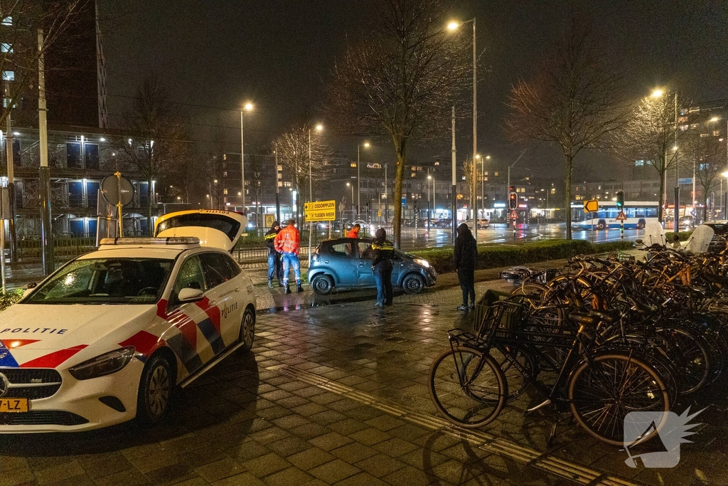 Scooter en automobilist betrokken bij ongeval