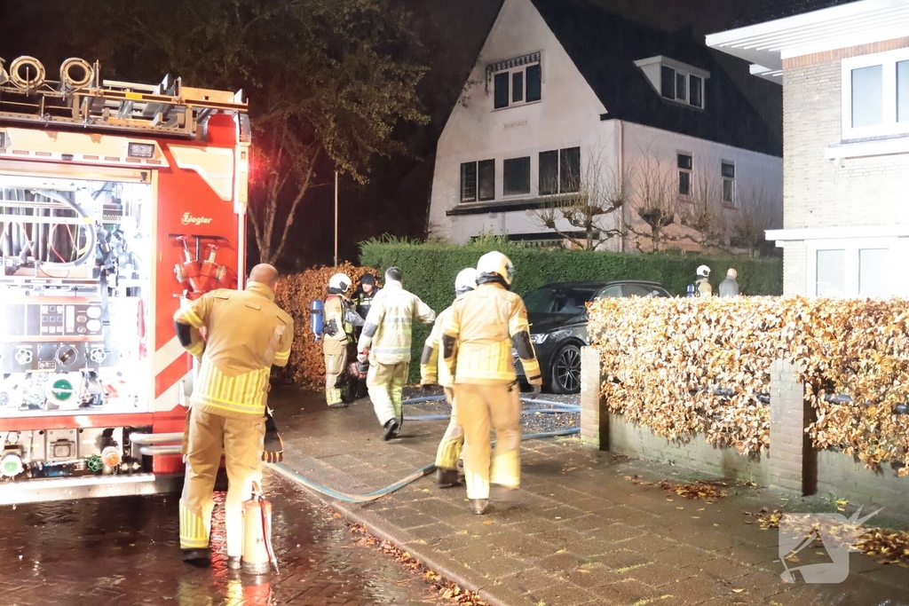 Woningbrand leidt tot snelle brandweerinzet