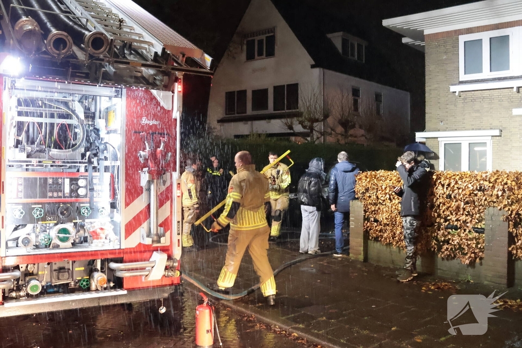 Woningbrand leidt tot snelle brandweerinzet