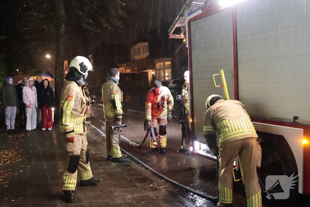 Woningbrand leidt tot snelle brandweerinzet