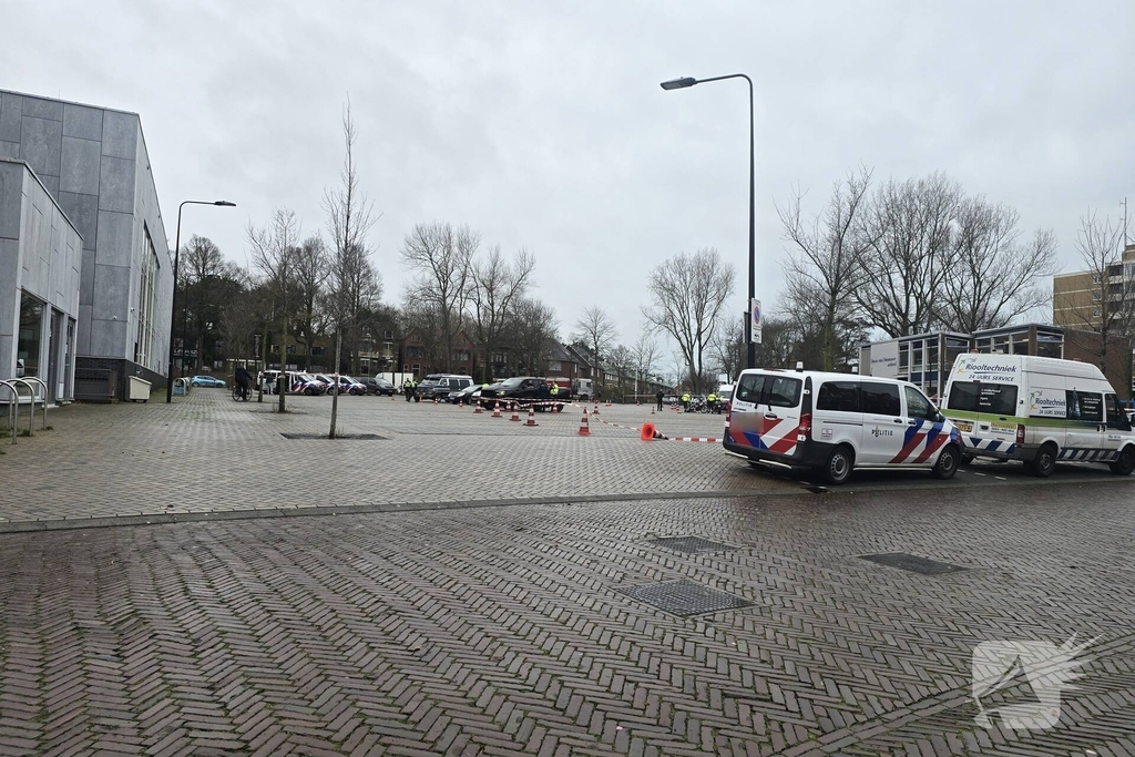 Inspectie van voertuigen tijdens politiecontrole