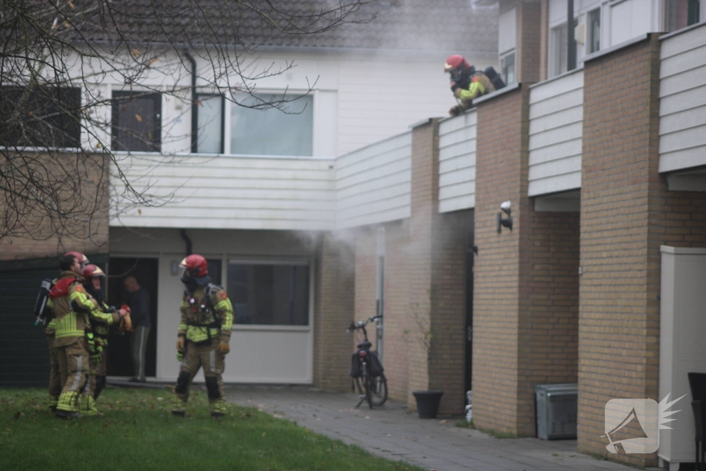 Explosiegevaar door gas bij brand