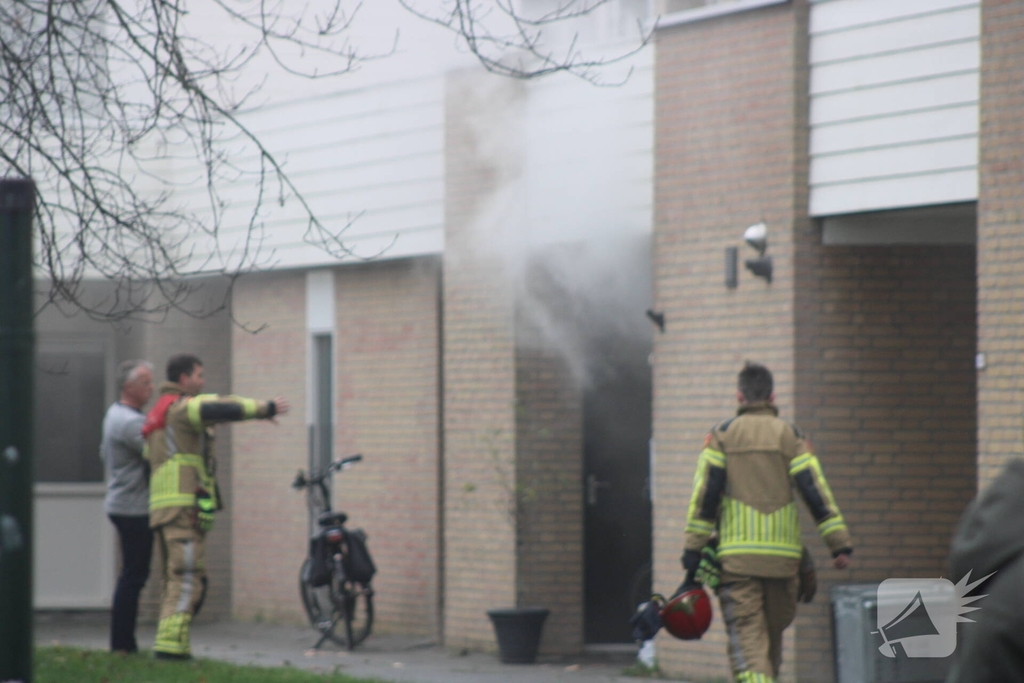 Explosiegevaar door gas bij brand