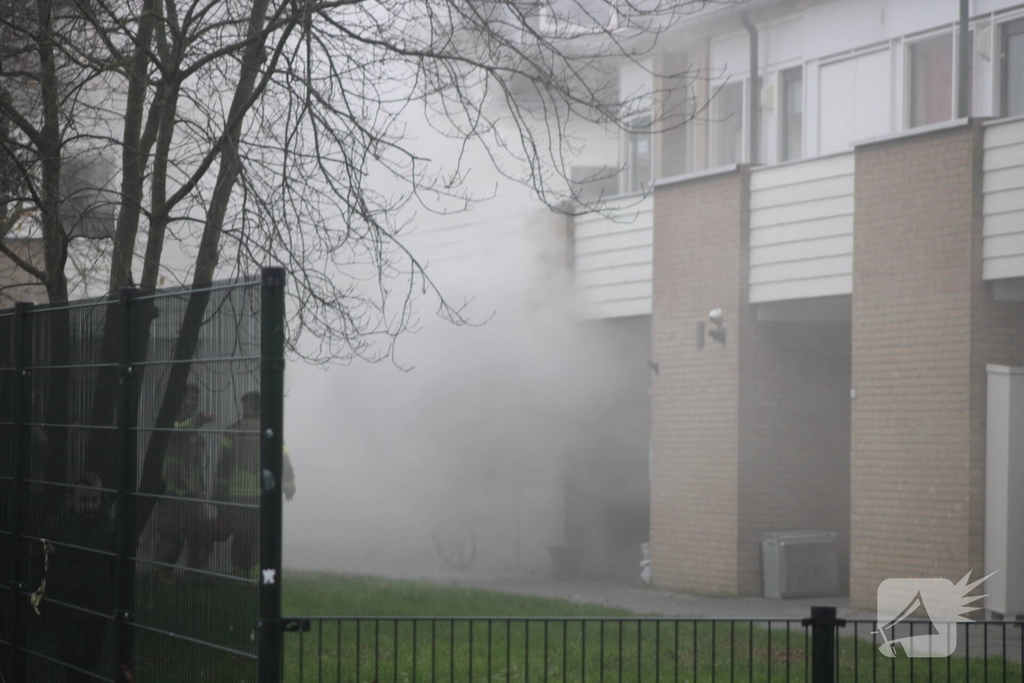 Explosiegevaar door gas bij brand