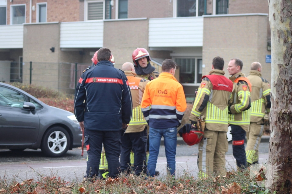 Explosiegevaar door gas bij brand