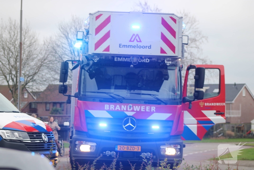 Explosiegevaar door gas bij brand