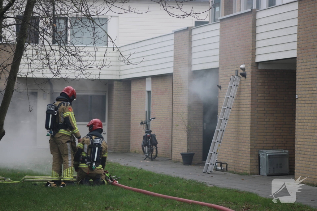 Explosiegevaar door gas bij brand