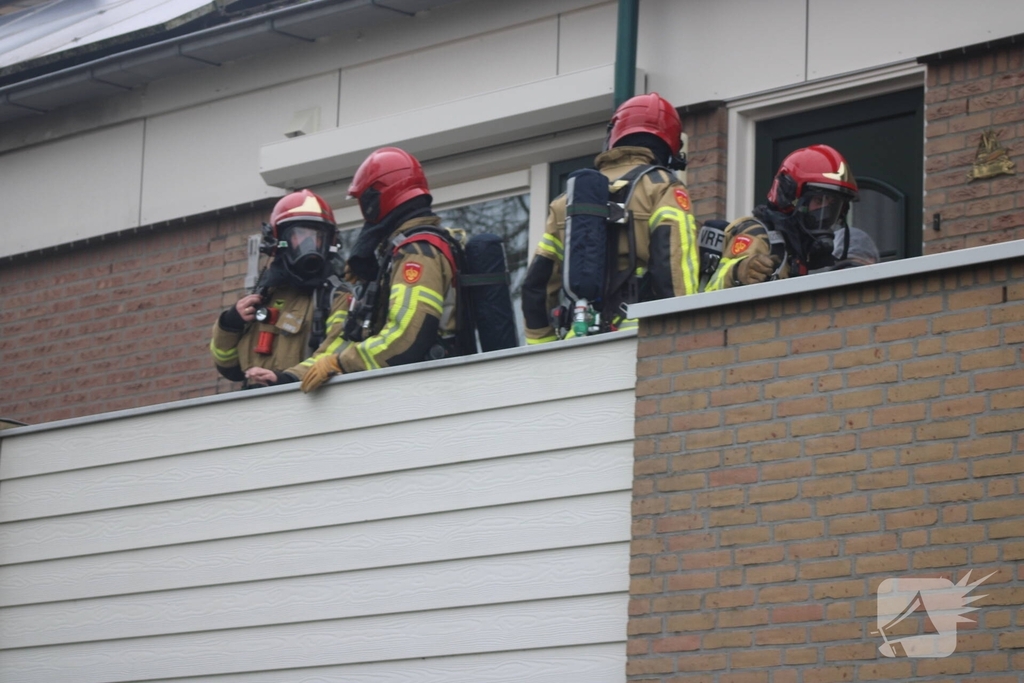 Explosiegevaar door gas bij brand