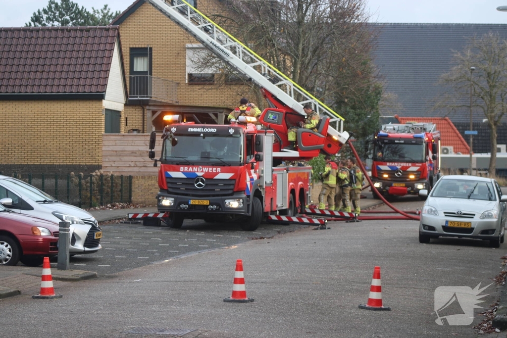 Explosiegevaar door gas bij brand