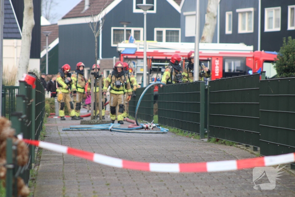 Explosiegevaar door gas bij brand
