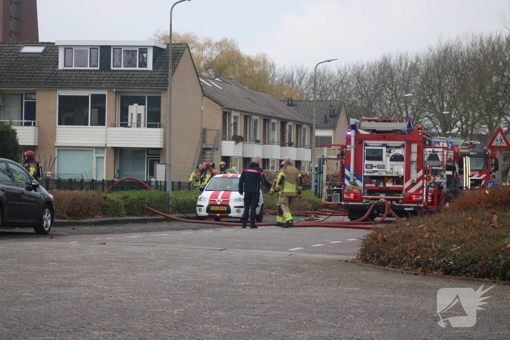 Explosiegevaar door gas bij brand