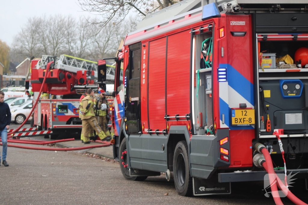 Explosiegevaar door gas bij brand