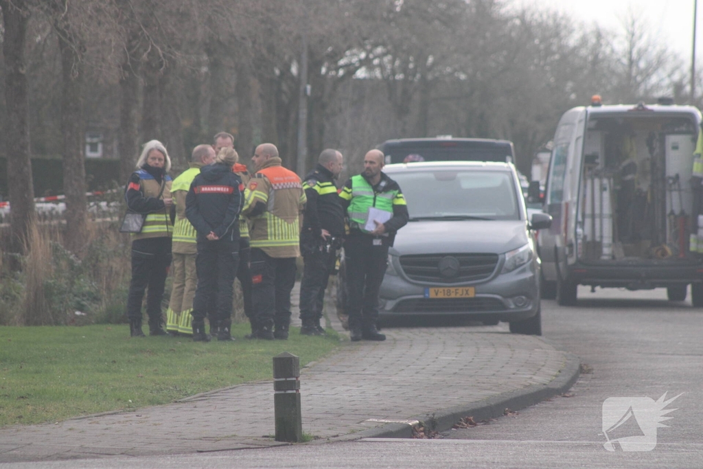 Explosiegevaar door gas bij brand