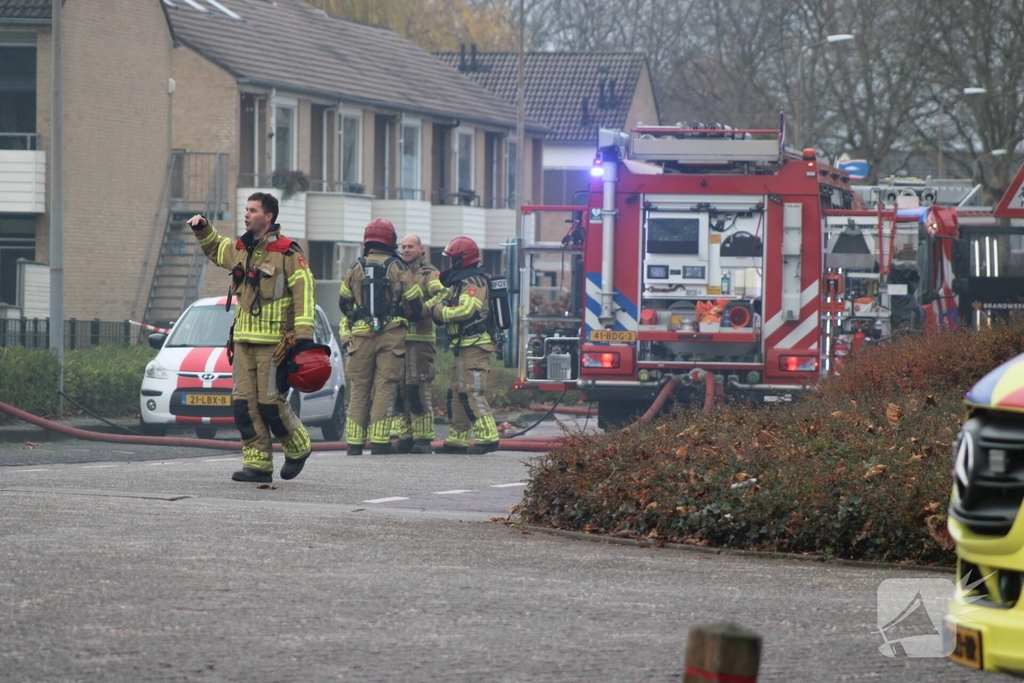 Explosiegevaar door gas bij brand