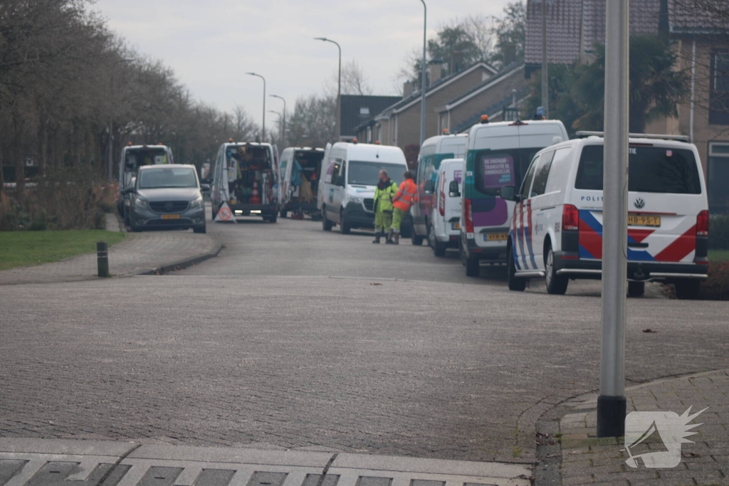 Explosiegevaar door gas bij brand