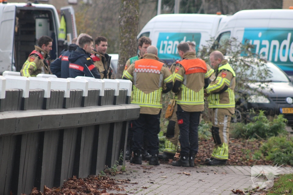 Explosiegevaar door gas bij brand