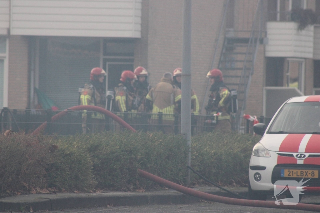 Explosiegevaar door gas bij brand
