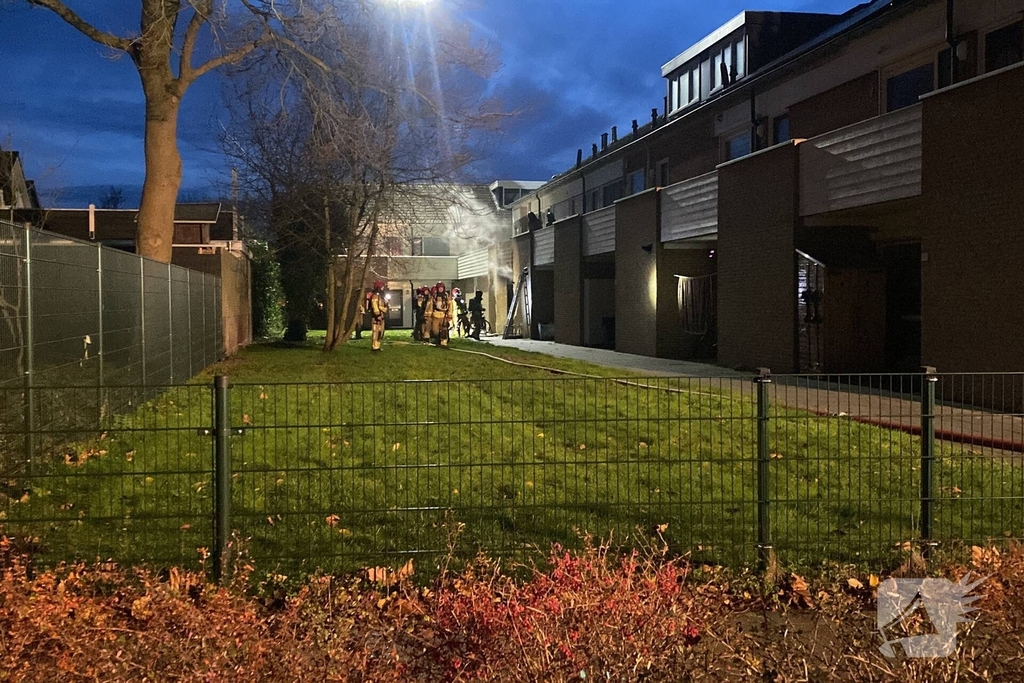 Explosiegevaar door gas bij brand