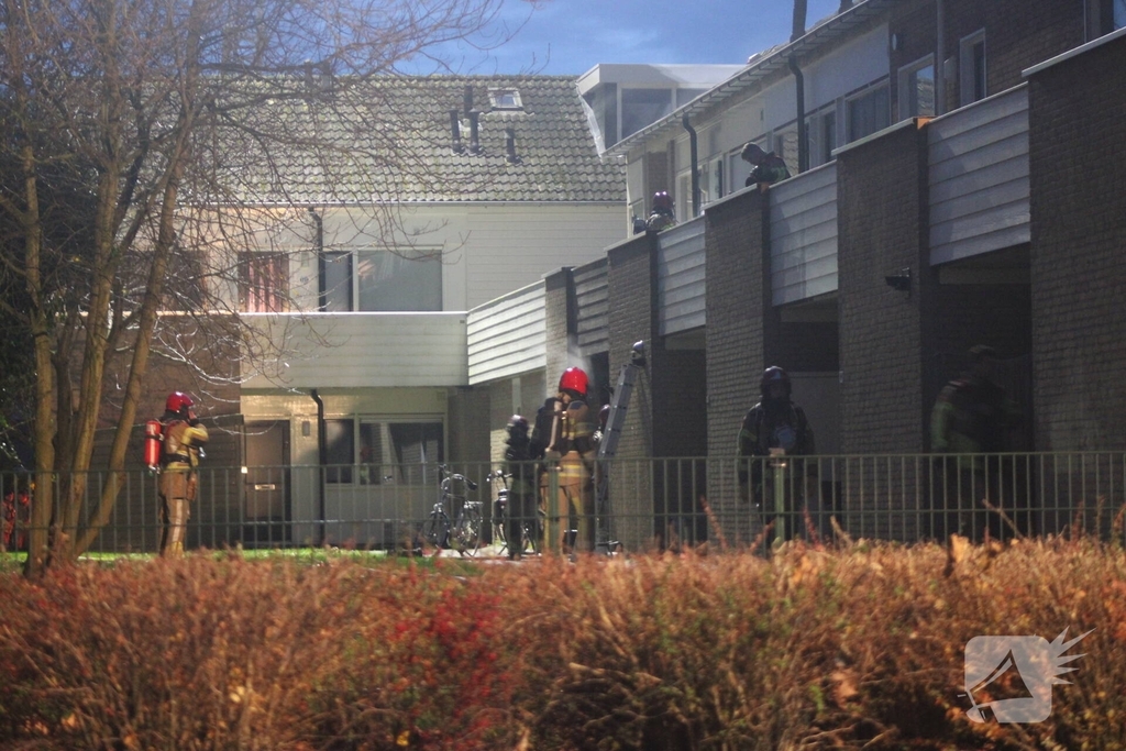 Explosiegevaar door gas bij brand