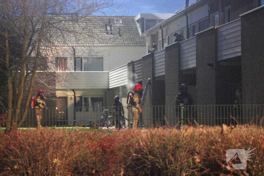 Explosiegevaar door gas bij brand