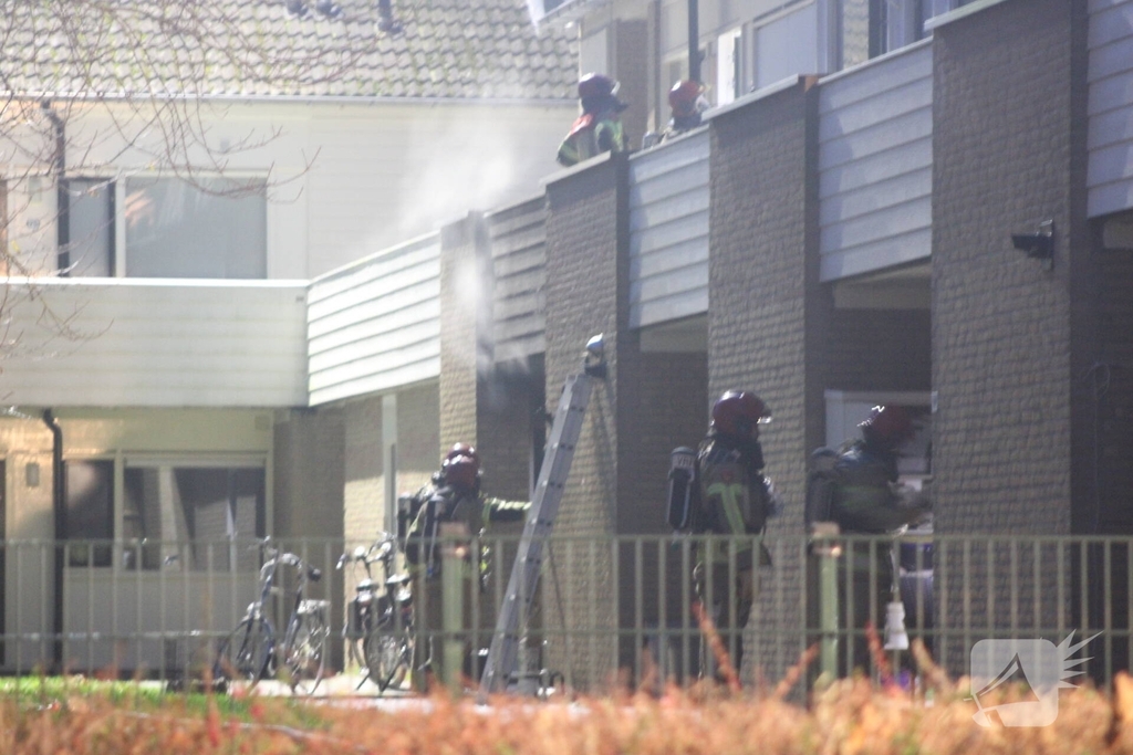 Explosiegevaar door gas bij brand