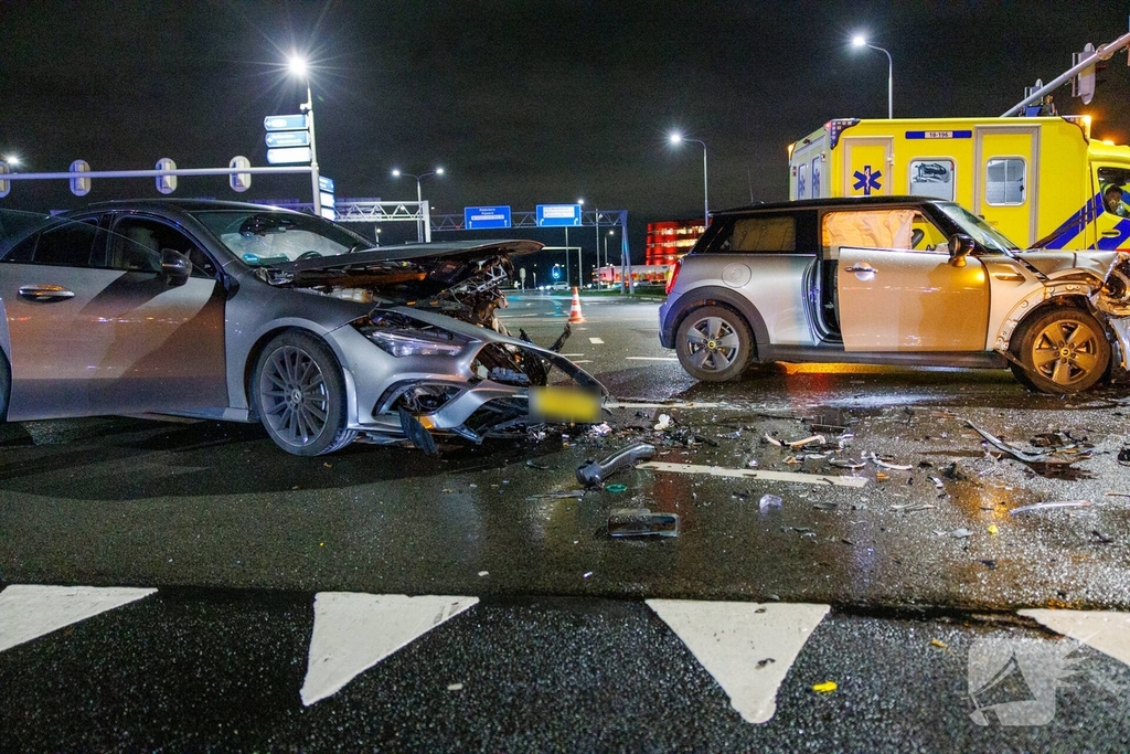 Ernstig ongeval met meerdere gewonden bij aanrijding
