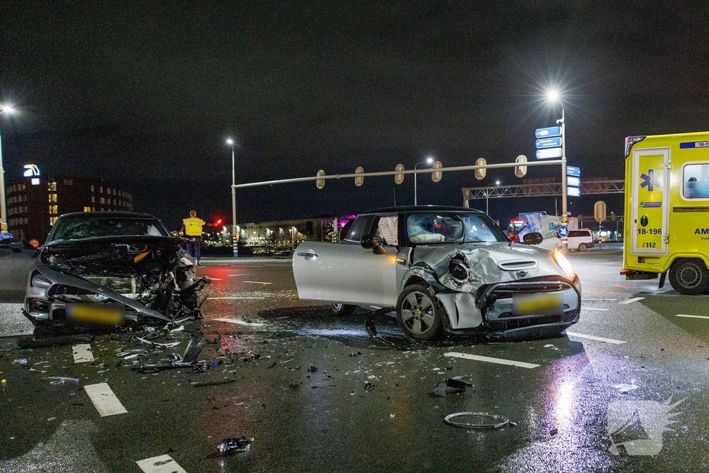 Ernstig ongeval met meerdere gewonden bij aanrijding