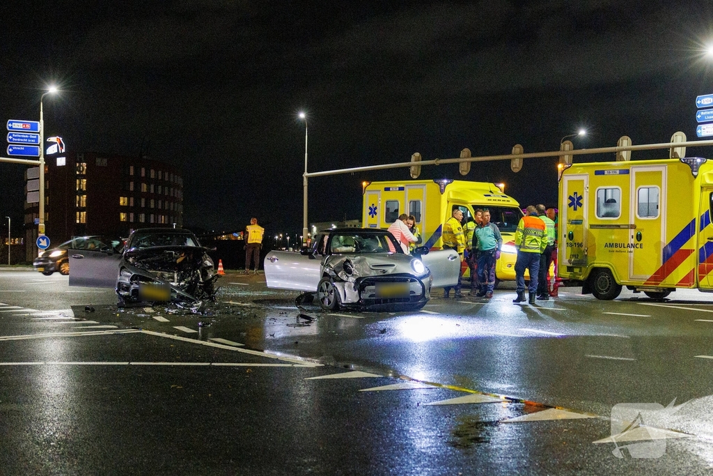 Ernstig ongeval met meerdere gewonden bij aanrijding