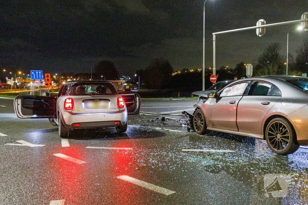 Ernstig ongeval met meerdere gewonden bij aanrijding