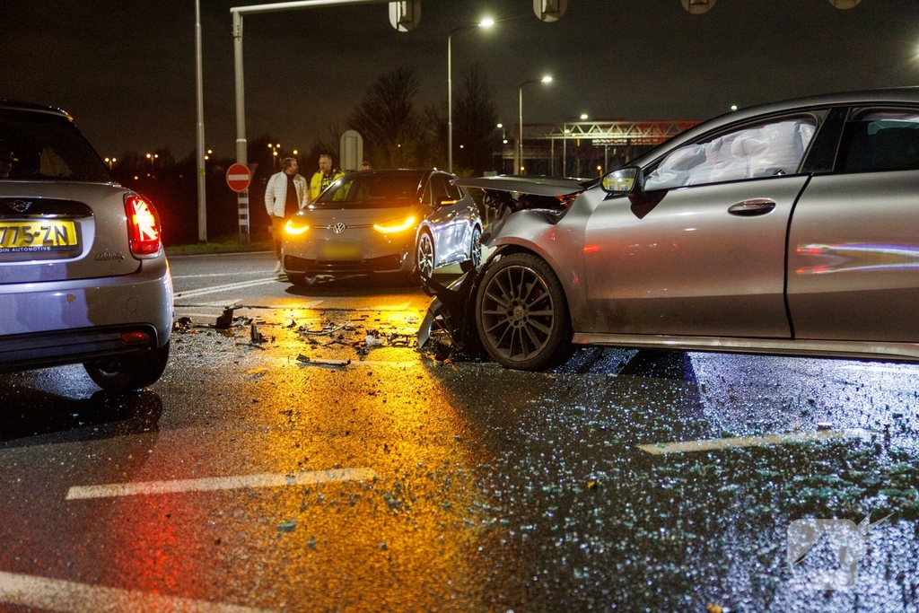 Ernstig ongeval met meerdere gewonden bij aanrijding