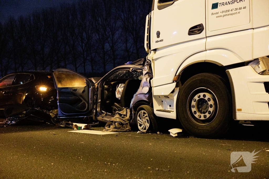 Zeven gewonden na ernstig ongeval