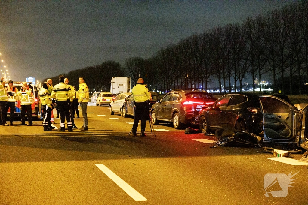 Zeven gewonden na ernstig ongeval