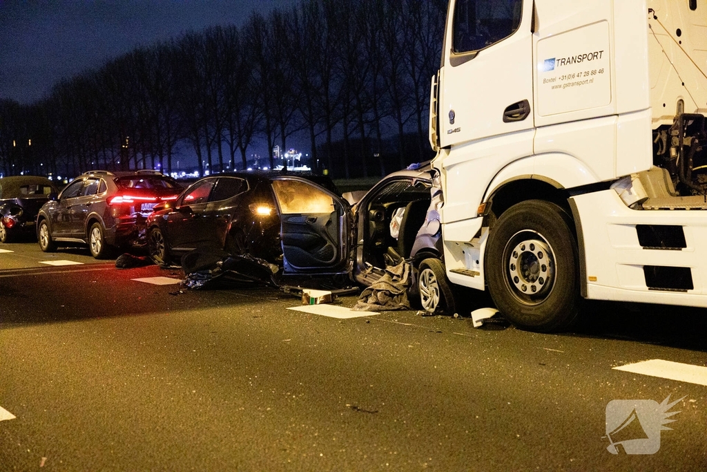 Zeven gewonden na ernstig ongeval