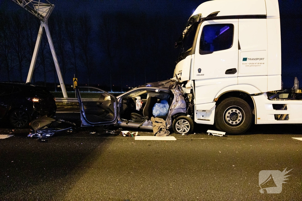 Zeven gewonden na ernstig ongeval