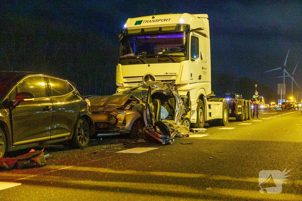 Zeven gewonden na ernstig ongeval