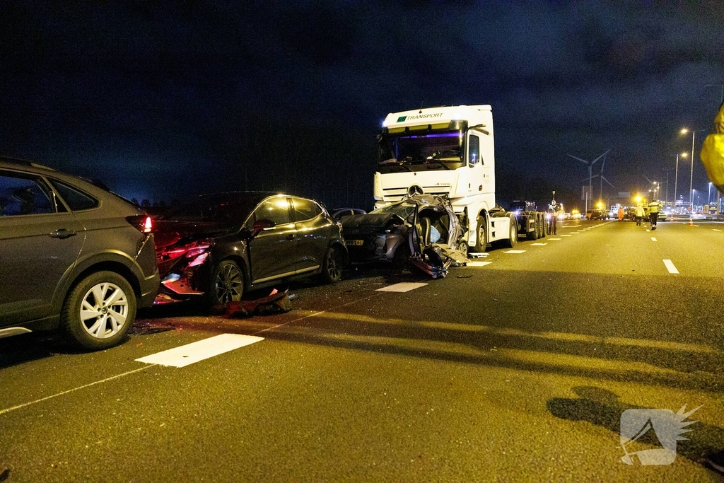 Zeven gewonden na ernstig ongeval