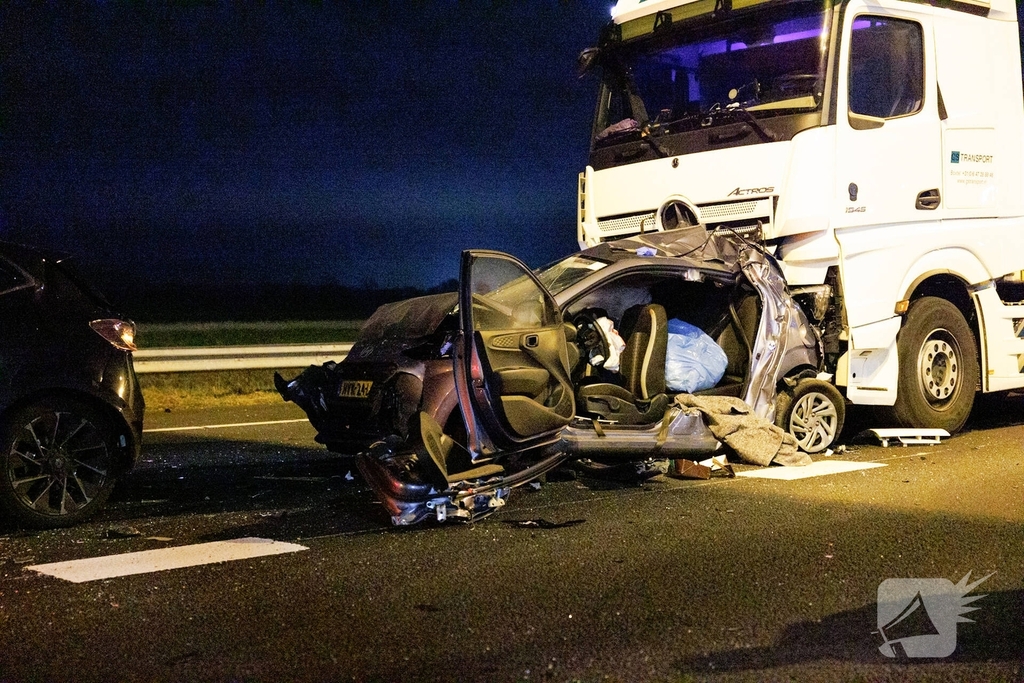 Zeven gewonden na ernstig ongeval