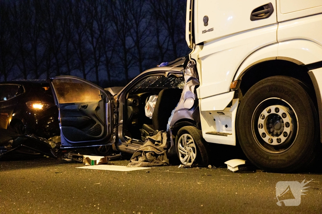 Zeven gewonden na ernstig ongeval