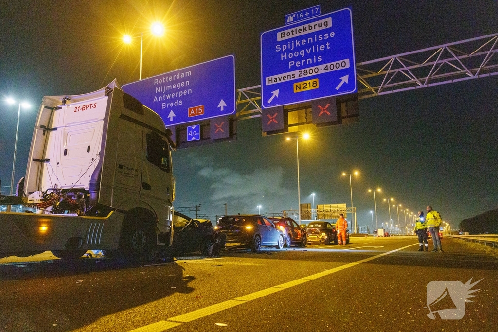 Zeven gewonden na ernstig ongeval