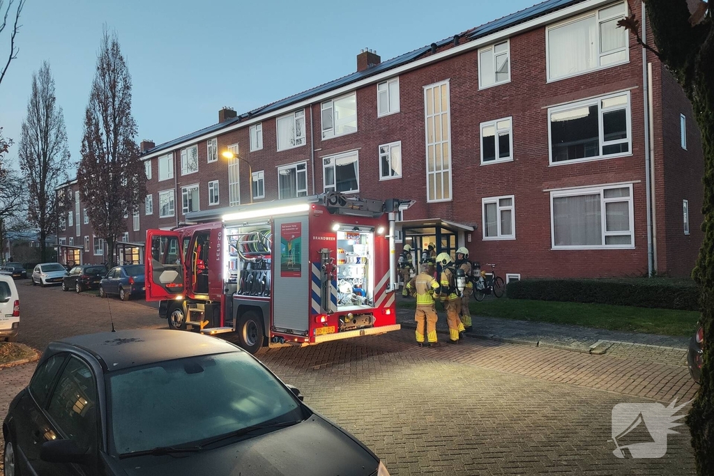Brand in woning in de kiem gesmoord