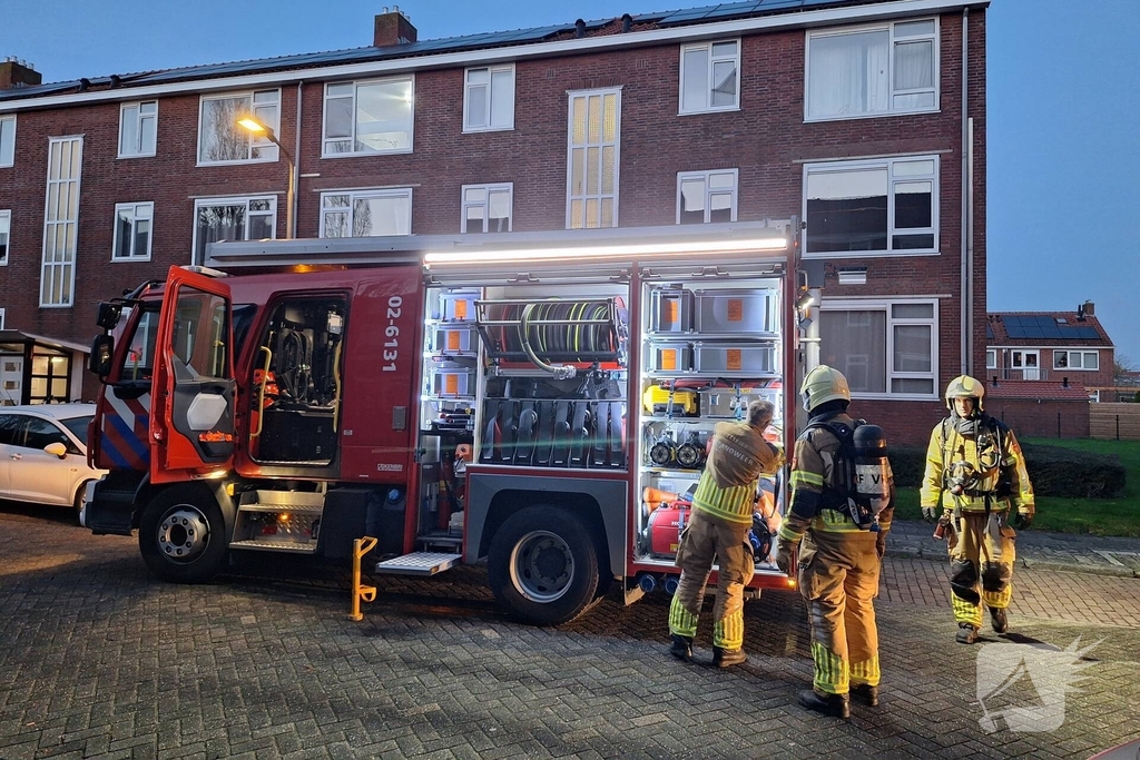 Brand in woning in de kiem gesmoord