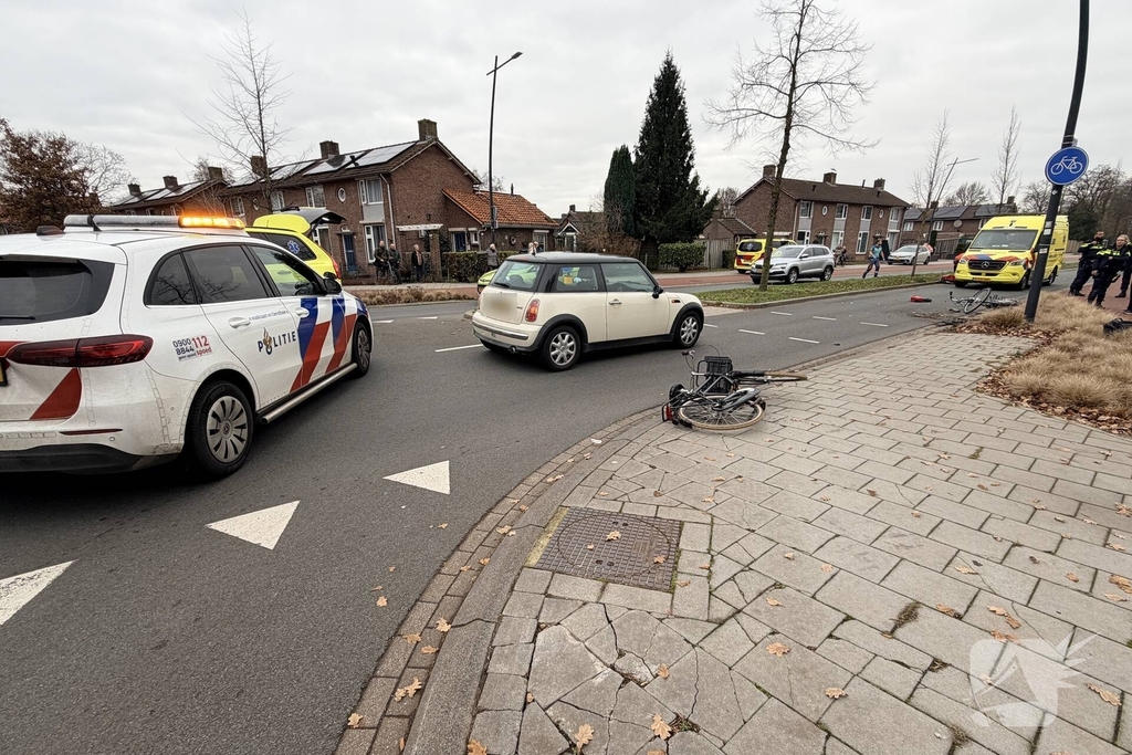 Fietsers aangereden door auto tijdens ongeval