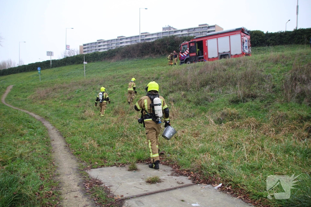Brand in jeugdhonk snel geblust