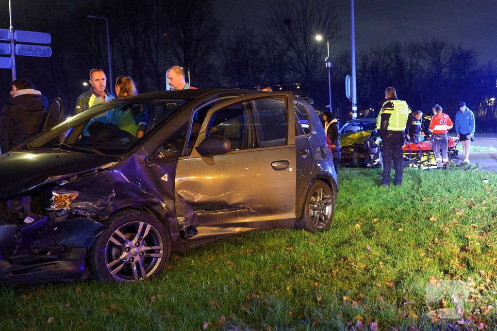 Ongeval resulteert in gewonden bij aanrijding