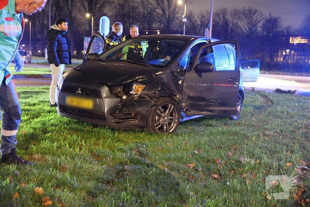 Ongeval resulteert in gewonden bij aanrijding