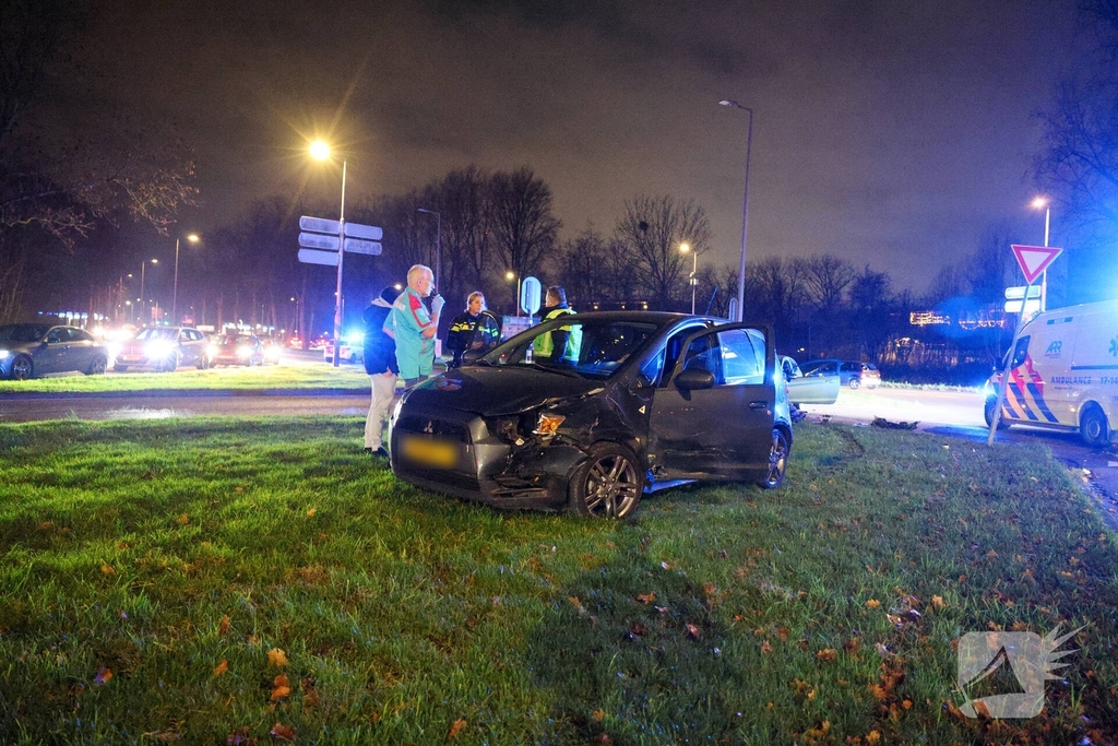 Ongeval resulteert in gewonden bij aanrijding