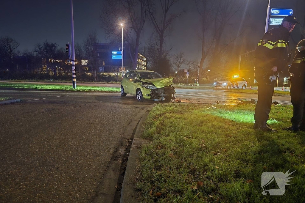 Ongeval resulteert in gewonden bij aanrijding