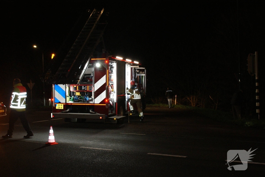 Bestuurder raakt gewond bij ongeval